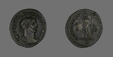 Follis (Coin) Portraying Emperor Diocletian, 298-299. Creator: Unknown