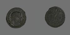 Follis (Coin) Portraying Emperor Licinius, 313. Creator: Unknown