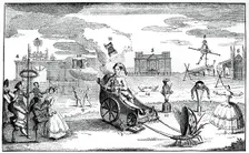 Folly Triumphant 1749.Artist: LP Boitard