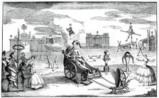 Folly Triumphant 1749.Artist: LP Boitard