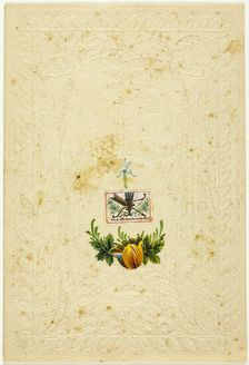 Fond Affection Turns to Thee (valentine), 1840/49. Creator: Unknown