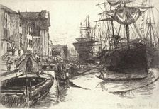 Fondamenta Delle Zattere, 1880. Creator: Otto Henry Bacher