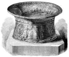 Font of St. Louis, in which the Imperial Infant was Christened, 1856. Creator: Unknown