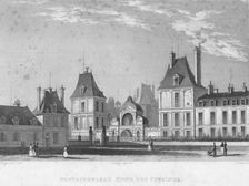 Fontainebleau, Cour Des Cuisines c1830. Artist: T Owen