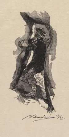 Fontainebleau Forest: Pass of the Seven Caverns (La Forêt de Fontainebleau...), 1890. Creator: Auguste Louis Lepère (French, 1849-1918); A. Desmoulins, Published in Revue Illustrée, 1887-90