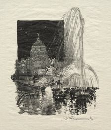 Fontaines Lumineuses. Creator: Auguste Louis Lepère (French, 1849-1918)