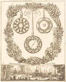 Fontaines qui se voyent a Ruel, probably 1665. Creator: François Le Febvre