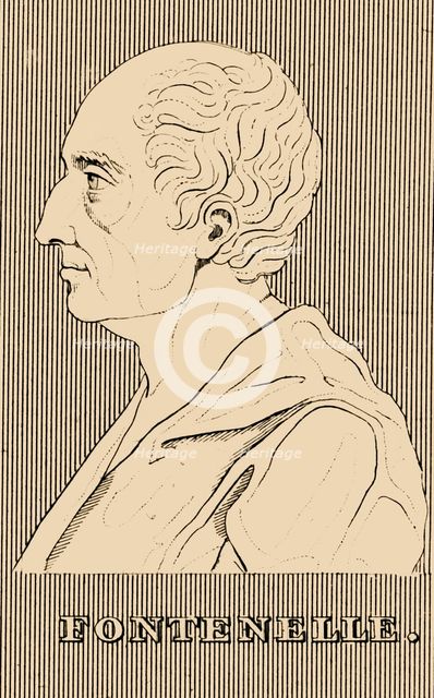 'Fontenelle', (1657-1757), 1830. Creator: Unknown.