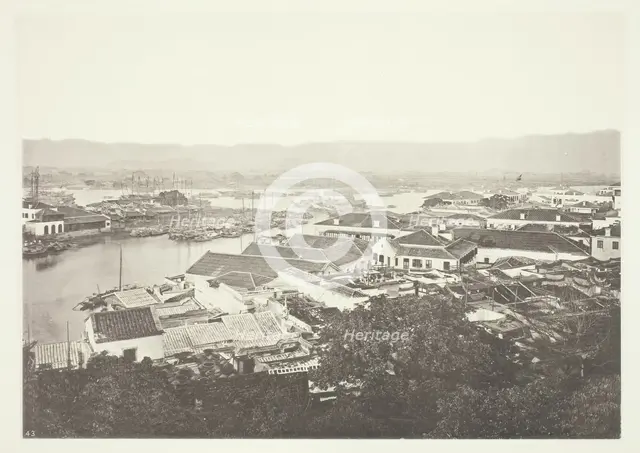 Foochow Foreign Settlement, c. 1868. Creator: John Thomson.