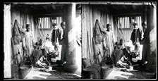 Foochow (Fuzhou), Fukien province, China: a coppersmith at work in his shop, 1871. Creator: John Thomson