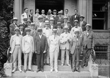 Food Administration, U.S. State Representative, Hoover, Wilbur..., 1917. Creator: Harris & Ewing