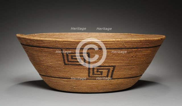 Food Bowl, c 1875- 1924. Creator: Unknown.