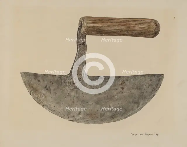 Food Chopper, 1939. Creator: Clarence Secor.