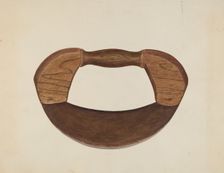 Food Chopper, c. 1938. Creator: Earl Butlin