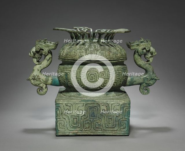 Food Container (Gui), 600-500 BC. Creator: Unknown.