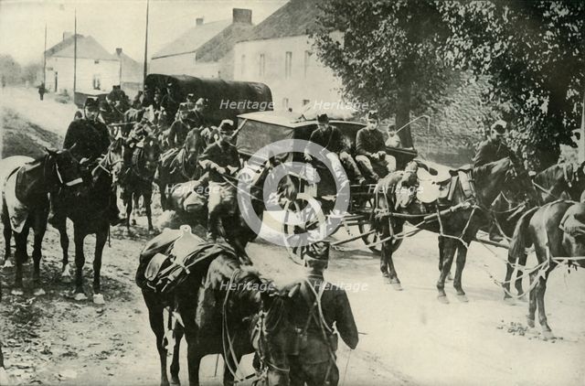 'Food for the Defenders of Liége', (1919). Creator: Unknown.