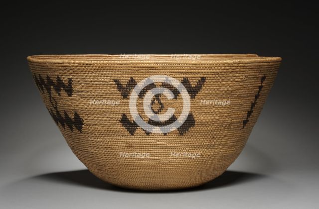 Food or Carrying Bowl, late 1800 - early 1900. Creator: Unknown.