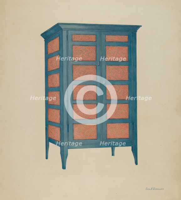 Food Safe, c. 1939. Creator: George V. Vezolles.