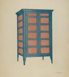 Food Safe, c. 1939. Creator: George V. Vezolles