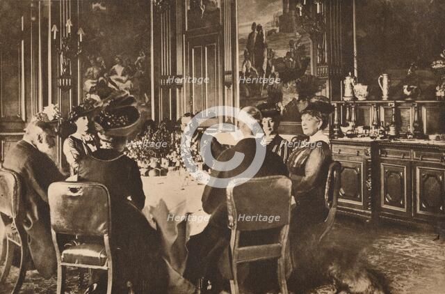 Food shortages during the First World War, 1914-1918 (1935). Artist: Unknown.