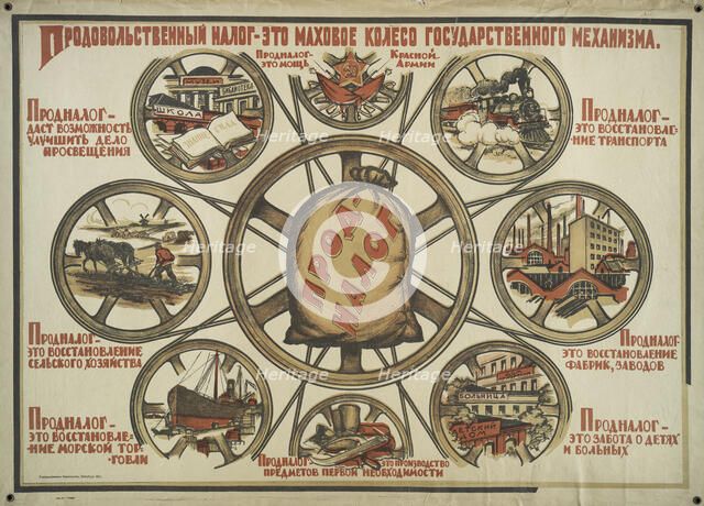 Food Storage, 1921. Creator: Ivanov Sergey Ivanovich.