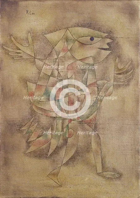 Fool in Trance (Narr in Trance), 1929. Artist: Klee, Paul (1879-1940)