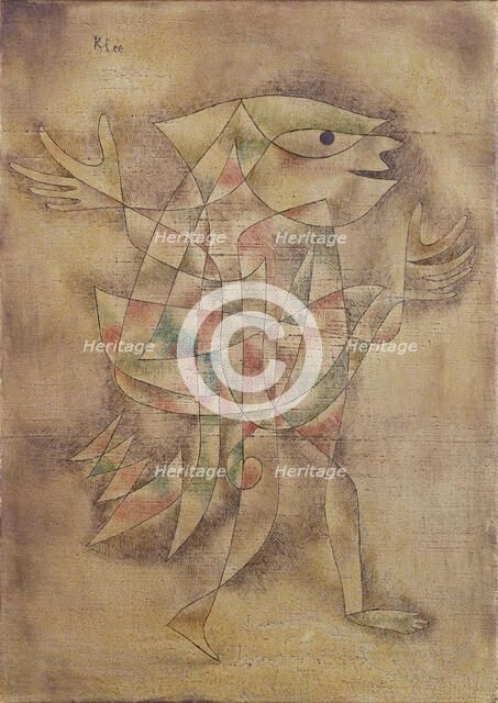 Fool in Trance (Narr in Trance), 1929. Artist: Klee, Paul (1879-1940)