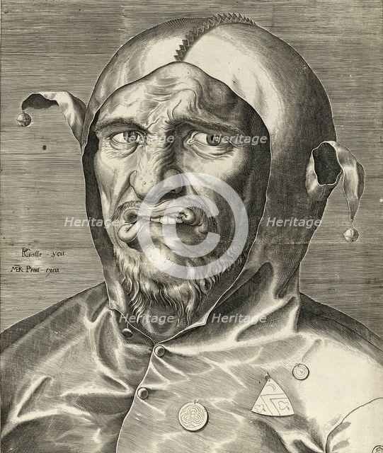 Fool's Head, c. 1560.