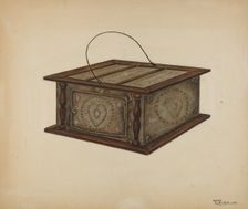 Foot Warmer, 1940. Creator: Marie Lutrell