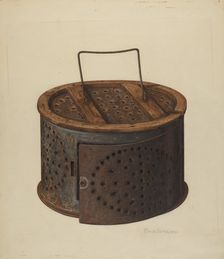 Foot Warmer, 1938. Creator: Marie Famularo