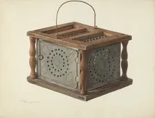 Foot Warmer, 1939. Creator: Carl Buergerniss