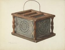 Foot Warmer, 1939. Creator: Carl Buergerniss