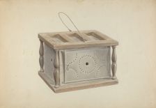 Foot Warmer, 1939. Creator: L. Vladimar Fischer