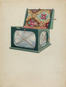 Foot Warmer, c. 1936. Creator: Arthur Wegg