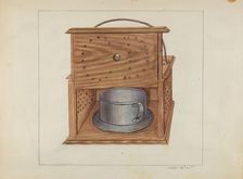 Foot Warmer, c. 1936. Creator: Gerald Bernhardt