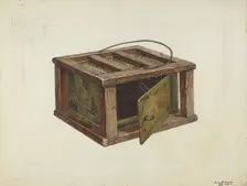 Foot Warmer, c. 1936. Creator: James M. Lawson