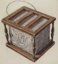 Foot Warmer, c. 1936. Creator: Richard Taylor