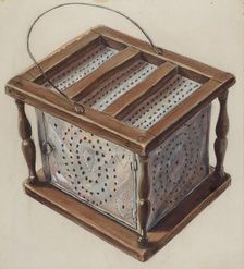 Foot Warmer, c. 1936. Creator: Richard Taylor