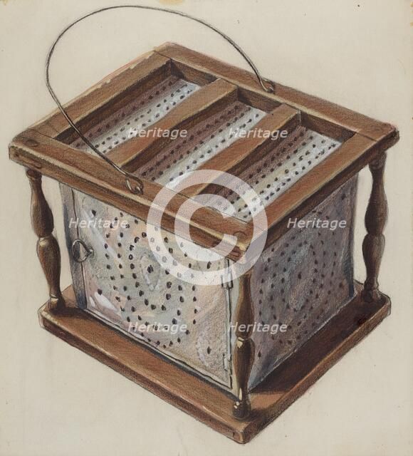 Foot Warmer, c. 1936. Creator: Richard Taylor.