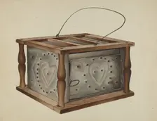 Foot Warmer, c. 1937. Creator: William Paul Childers