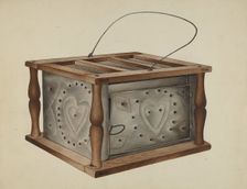 Foot Warmer, c. 1937. Creator: William Paul Childers