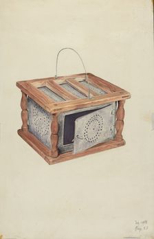 Foot Warmer, c. 1938. Creator: Robert Gilson
