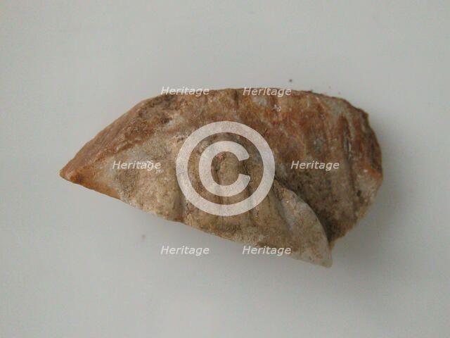 Foot Fragment, Coptic, 4th-7th century. Creator: Unknown.