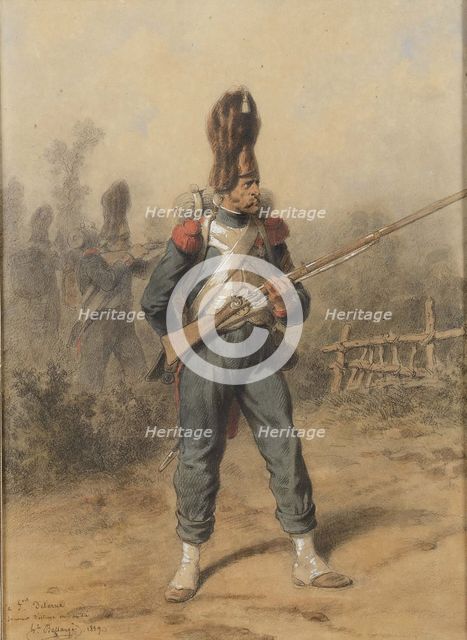 Foot Grenadier of the Imperial Guard, 1859.
