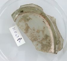 Foot of a Vessel, Coptic, 4th century. Creator: Unknown