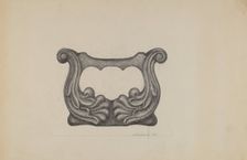 Foot Scraper, 1937. Creator: Austin L. Davison