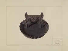 Foot Scraper, c. 1938. Creator: Ralph Morton