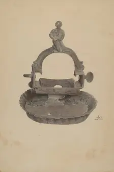 Foot Scraper, c. 1938. Creator: Ralph Atkinson