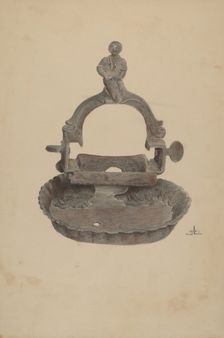 Foot Scraper, c. 1938. Creator: Ralph Atkinson