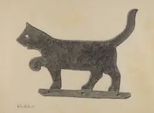 Foot Scraper, c. 1939. Creator: Helen Hobart